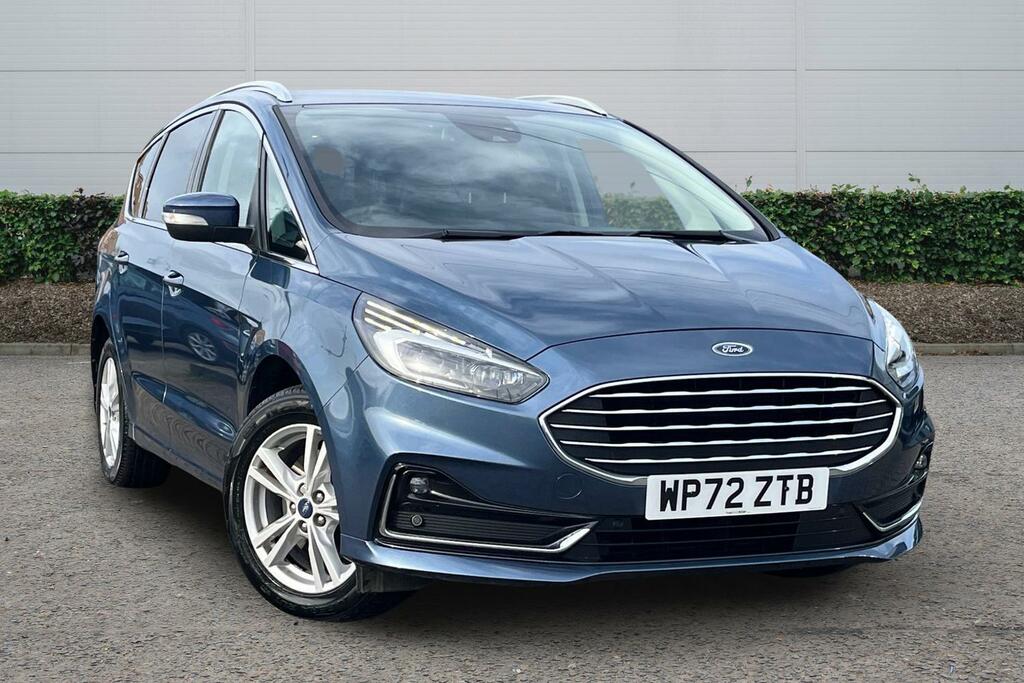 Ford S-Max 2.5 Fhev 190 Titanium Lux Pack Cvt Blue