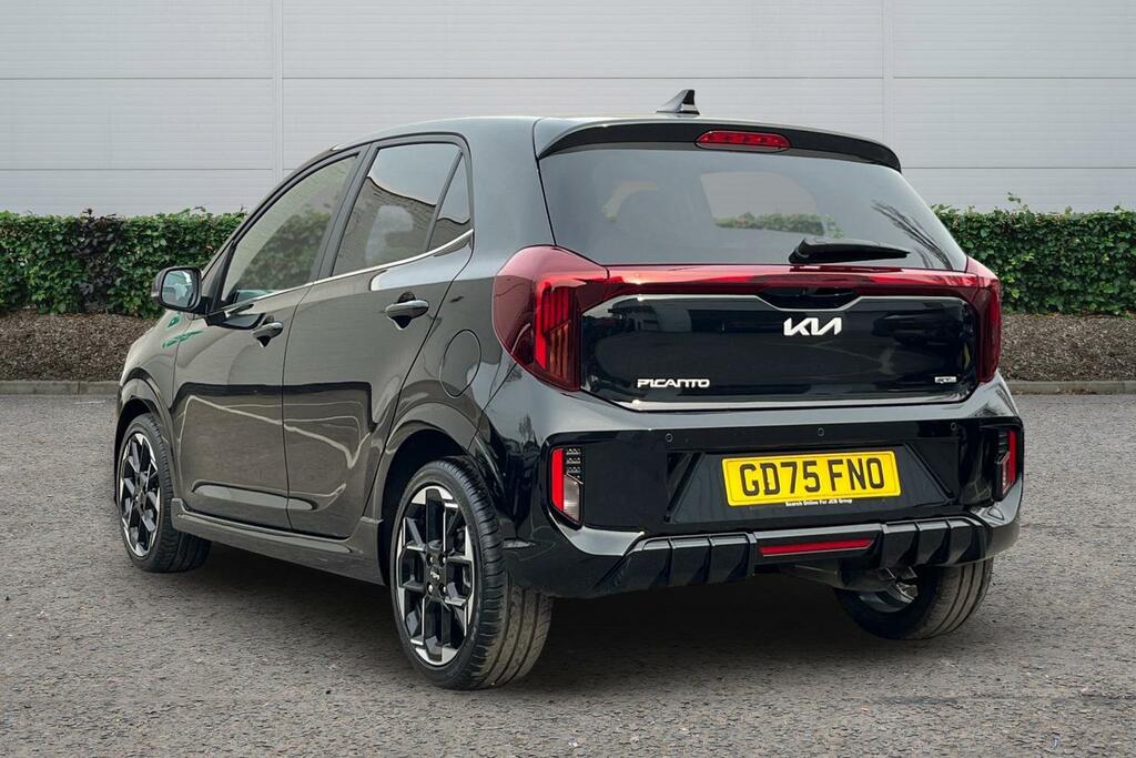 Kia Picanto 1.0 Gt-line S GD75FNO Black #2