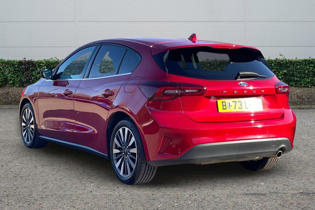 Ford Focus 1.0 Ecoboost Hybrid Mhev 155 Titanium X BW73LXY Red #2