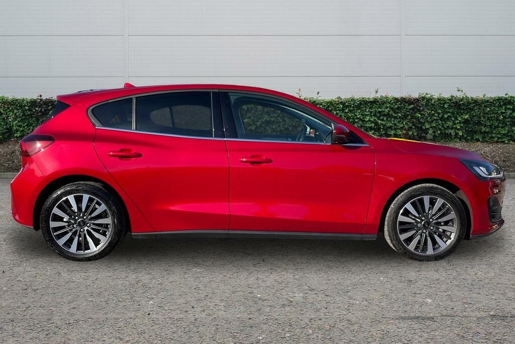 Ford Focus 1.0 Ecoboost Hybrid Mhev 155 Titanium X BW73LXY Red #3
