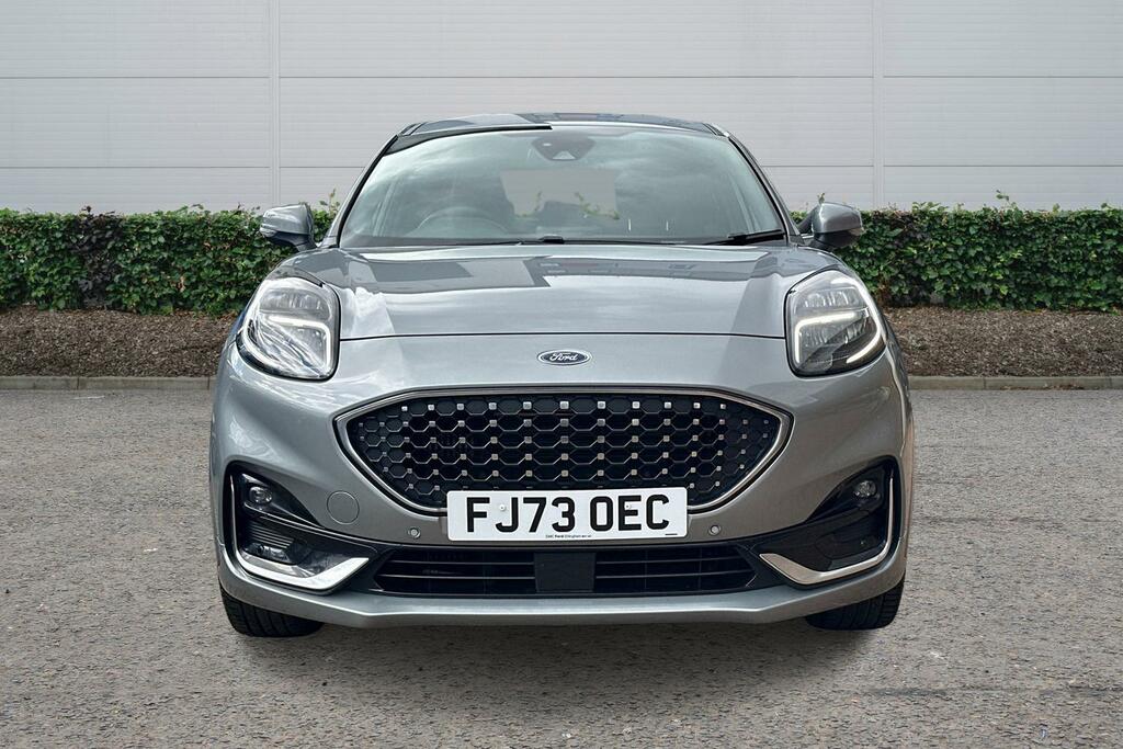 Ford Puma 1.0 Ecoboost Hybr Mhev 155 St-line Vignale Dct FJ73OEC Silver #4