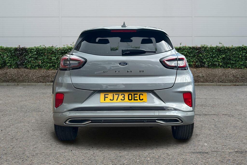 Ford Puma 1.0 Ecoboost Hybr Mhev 155 St-line Vignale Dct FJ73OEC Silver #5