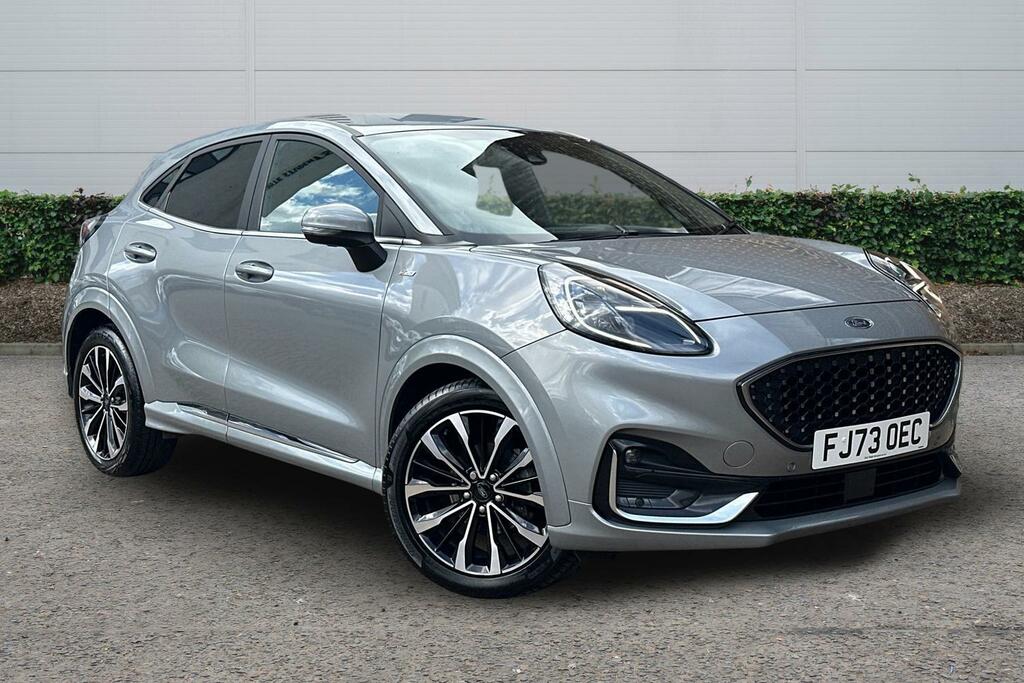 Ford Puma 1.0 Ecoboost Hybr Mhev 155 St-line Vignale Dct Silver