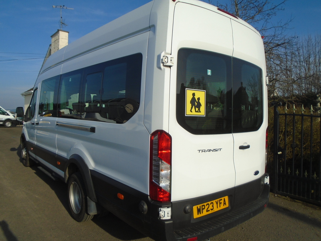 Ford Transit Custom 17 Seat Minibus WP23YFA White #6