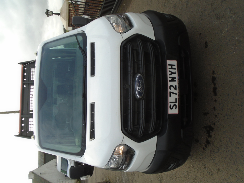 Ford Transit Custom 350 Doublecab Tipper. White #2