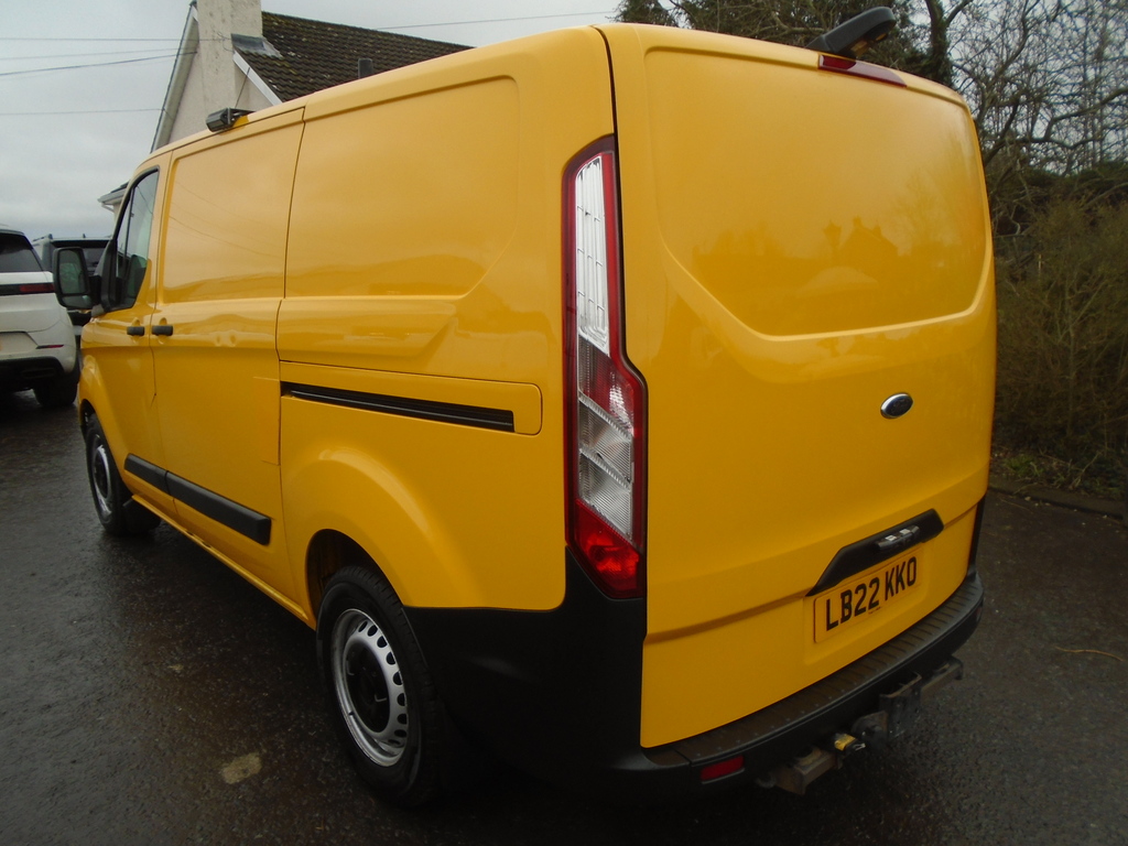 Ford Transit Custom 340 Swb Fr 130Hp Yellow #4