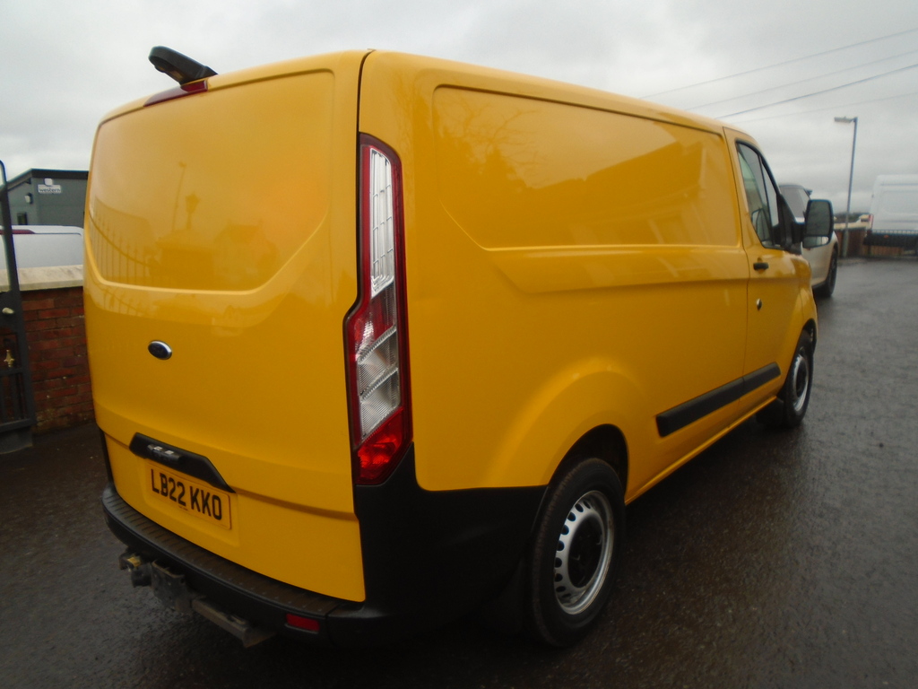 Ford Transit Custom 340 Swb Fr 130Hp Yellow #6