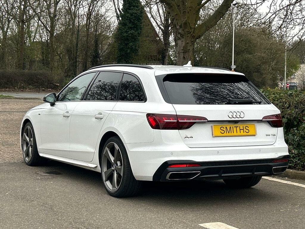 Audi A4 Avant 35 Tdi Black Edition S Tronic JS61SJS White #5