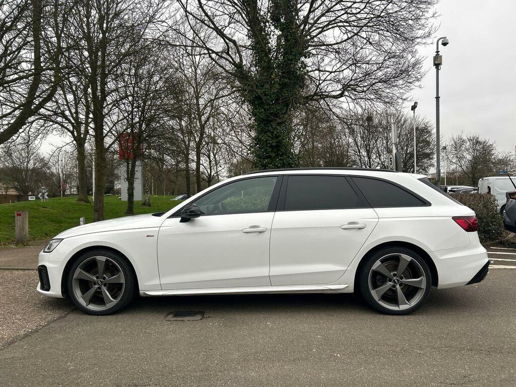 Audi A4 Avant 35 Tdi Black Edition S Tronic JS61SJS White #6