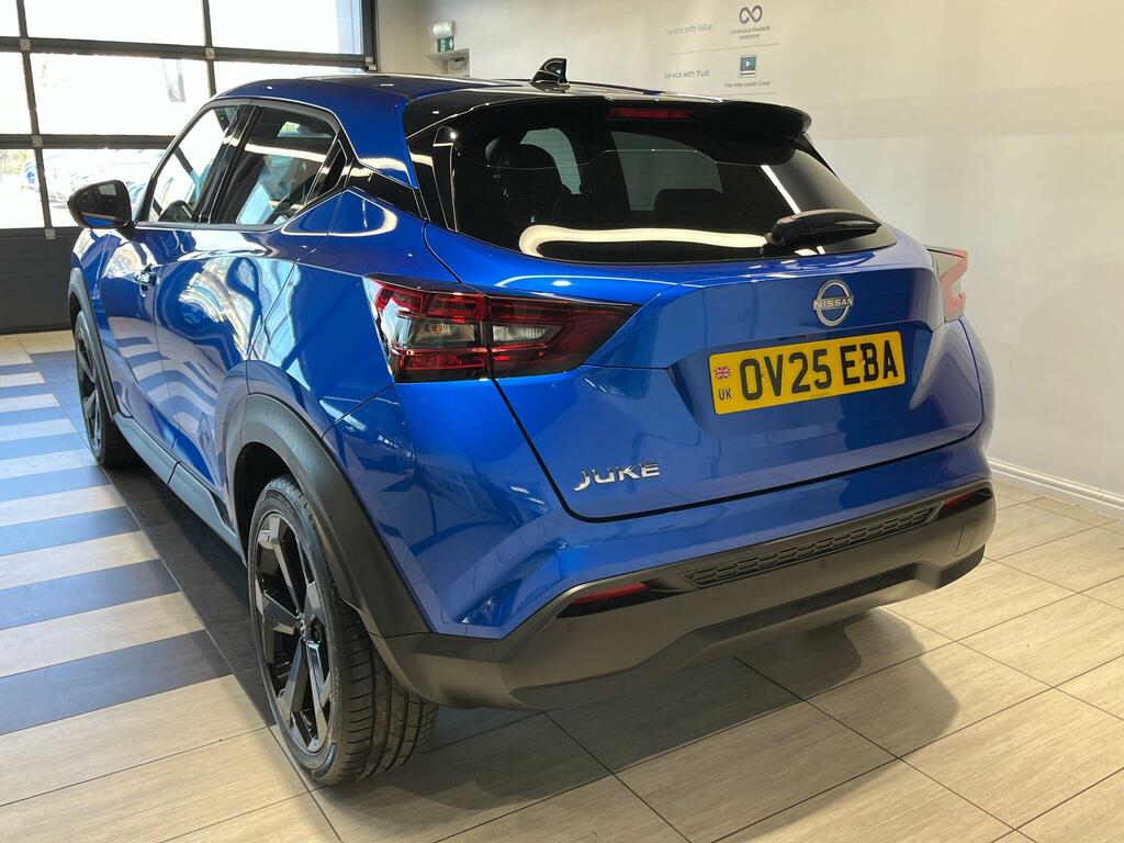 Nissan Juke 1.0 Dig-t Tekna Euro 6 Ss OV25EBA Blue #3