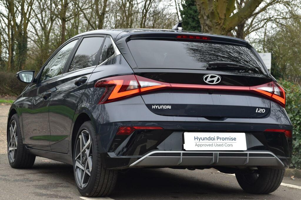Hyundai I20 1.0 T-gdi Tech Line Dct Euro 6 Ss AK75ZNN Grey #3