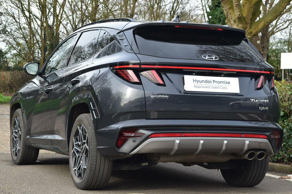Hyundai Tucson 1.6 H T-gdi N Line Euro 6 Ss AK22KPL Grey #3