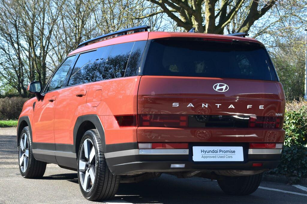 Hyundai Santa Fe 1.6 H T-gdi Premium 4Wd Euro 6 Ss 7Se LF75DBO Orange #3