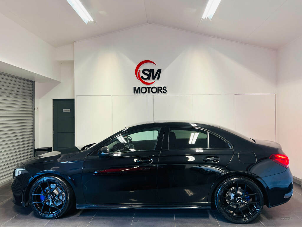Mercedes-Benz A Class A180d Amg Line Executive WA20UPO Black #6