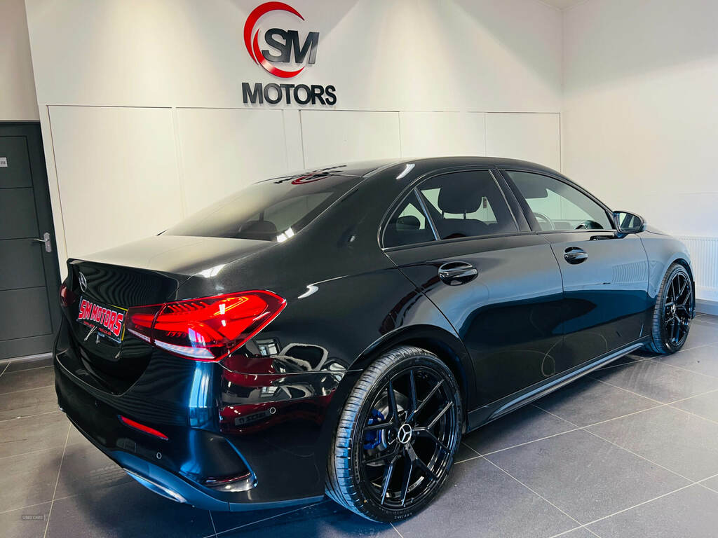 Mercedes-Benz A Class A180d Amg Line Executive WA20UPO Black #4
