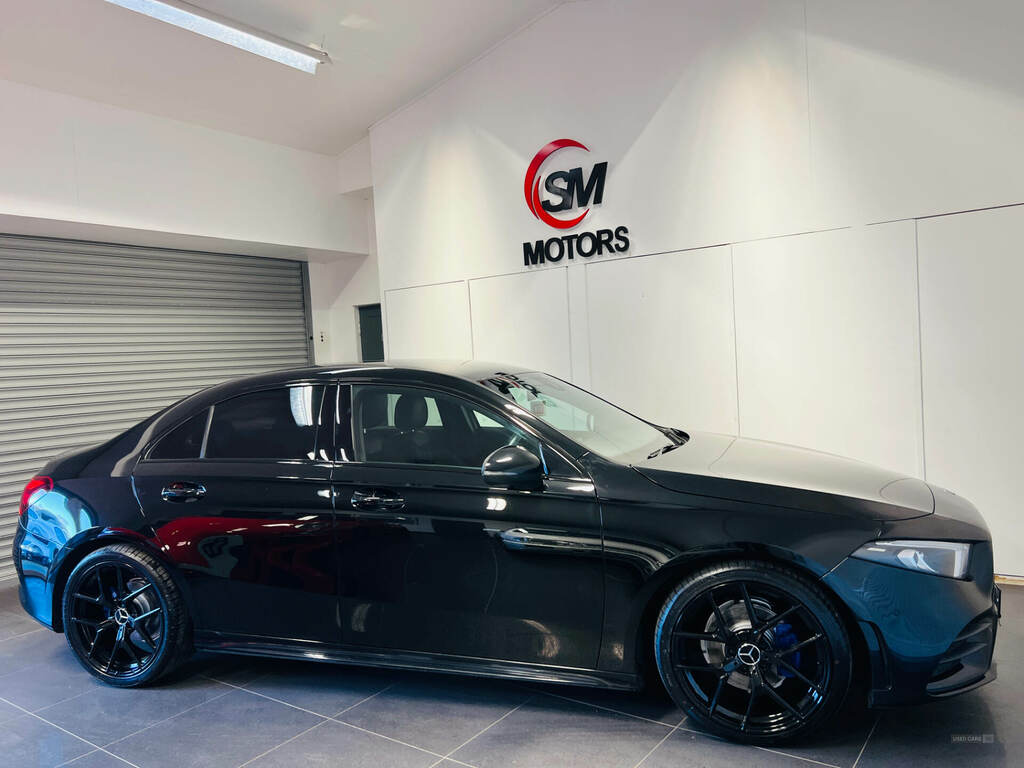 Mercedes-Benz A Class A180d Amg Line Executive WA20UPO Black #2