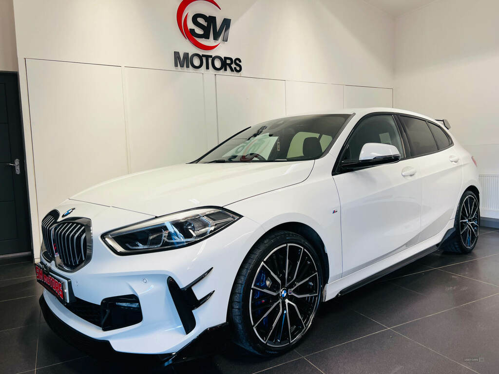 BMW 1 Series 120D Xdrive M Sport Step XUI8162 White #3