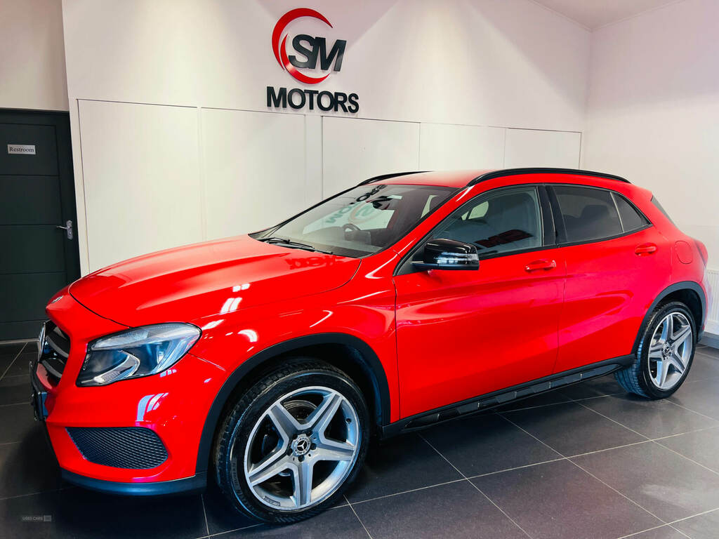 Mercedes-Benz GLA Class Gla 200D Amg Line EGZ9470 Red #4