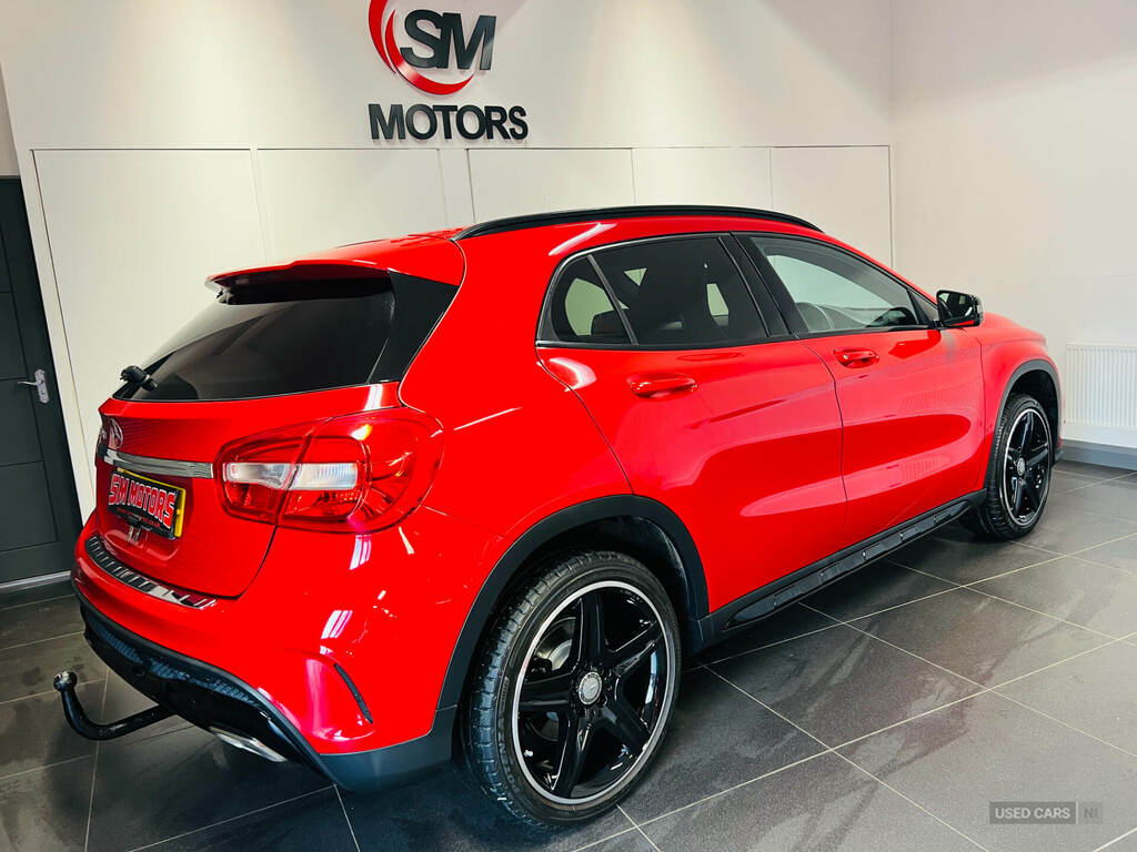 Mercedes-Benz GLA Class Gla 200D Amg Line EGZ9470 Red #6