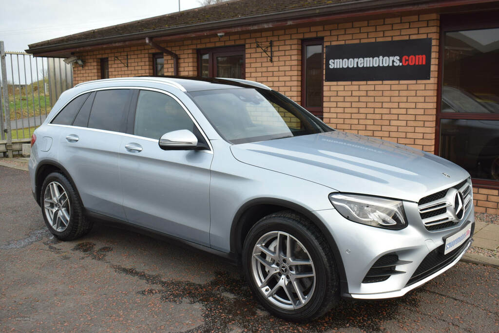 Mercedes-Benz GLC Class Glc 220D 4Matic Amg Line Prem Plus 9G-tronic BK18LYY Silver #2