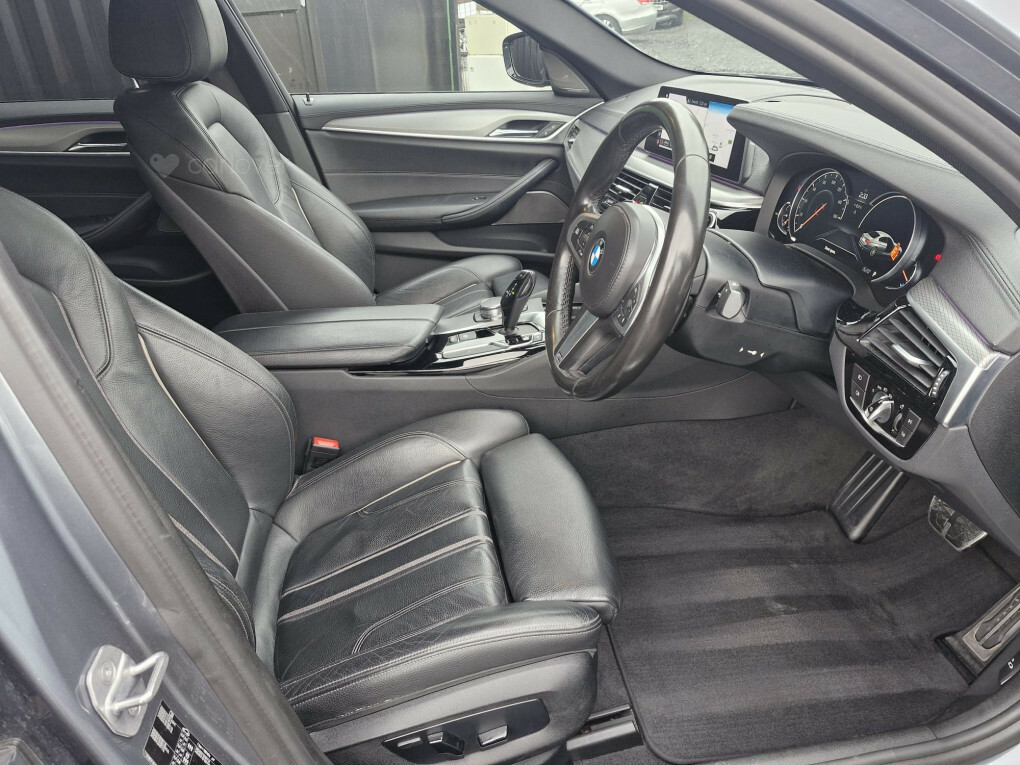 BMW 5 Series 520D M Sport SV17OPO Blue #6