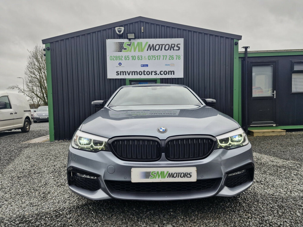 BMW 5 Series 520D M Sport SV17OPO Blue #5