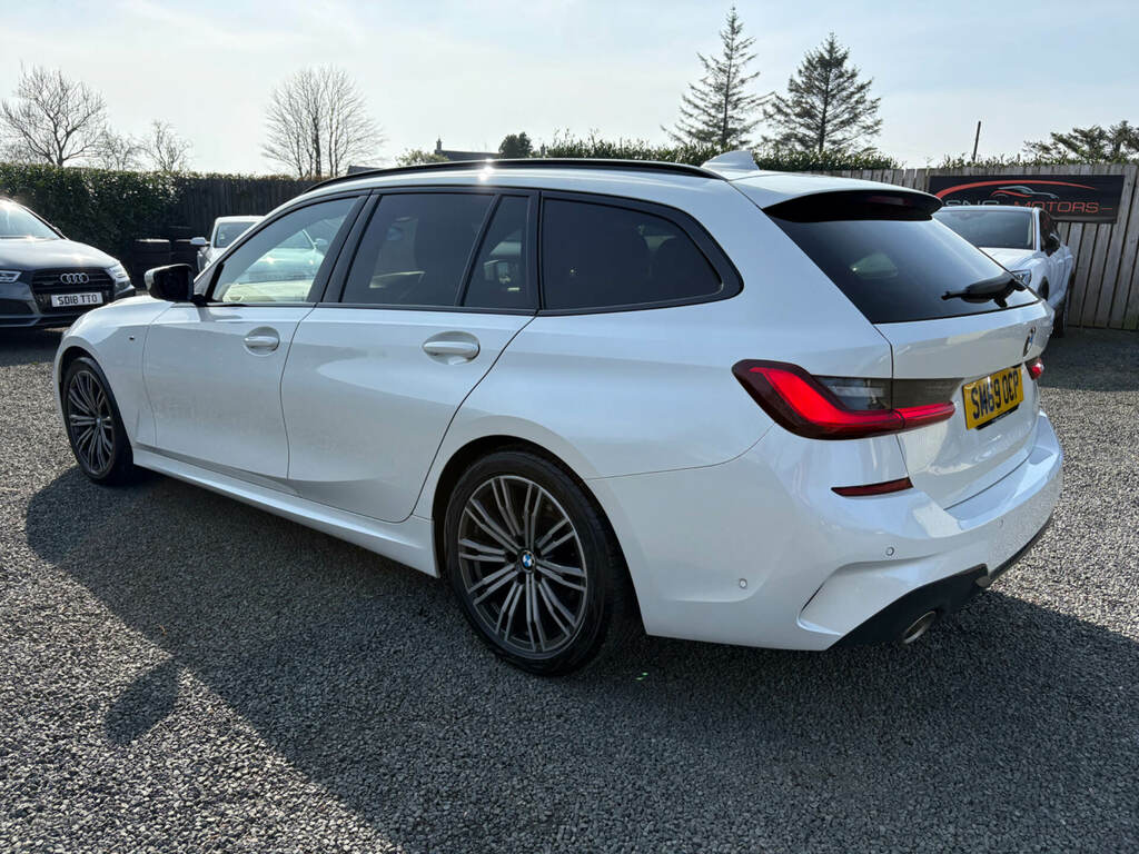 BMW 3 Series 320D M Sport SM69OCP White #6