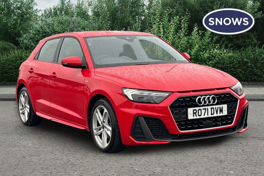 Audi A1 1.0 Tfsi 30 S Line Sportback Euro 6 Ss Red