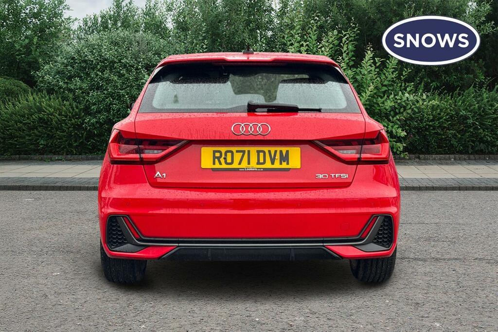 Audi A1 1.0 Tfsi 30 S Line Sportback Euro 6 Ss RO71DVM Red #4