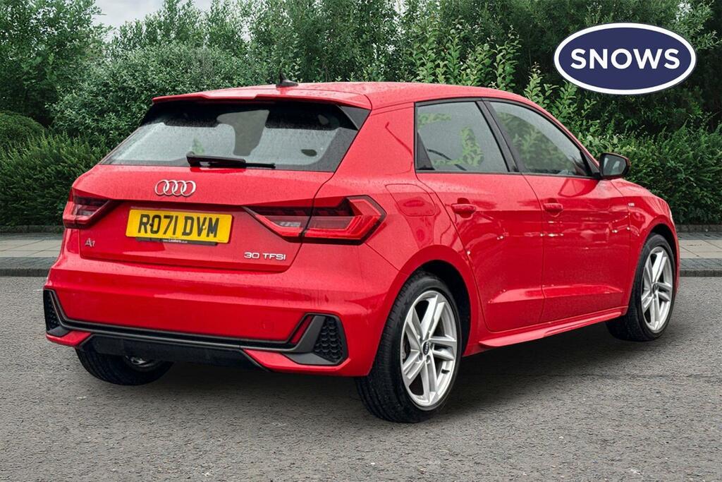 Audi A1 1.0 Tfsi 30 S Line Sportback Euro 6 Ss RO71DVM Red #3