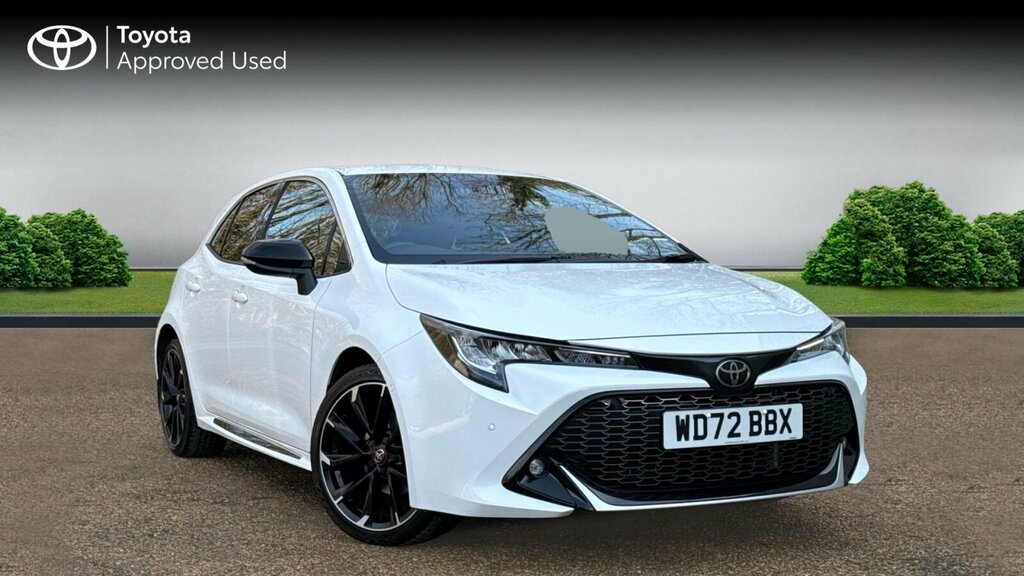 Toyota Corolla 1.8 Vvt-h Gr Sport Hatchback Hybrid Cvt WD72BBX White #2