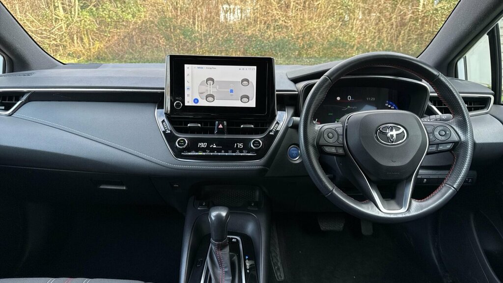 Toyota Corolla 1.8 Vvt-h Gr Sport Hatchback Hybrid Cvt WD72BBX White #6