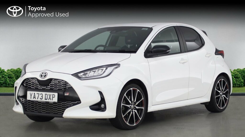 Toyota Yaris 1.5 Vvt-h Gr Sport E-cvt Euro 6 Ss YA73DXP White #3