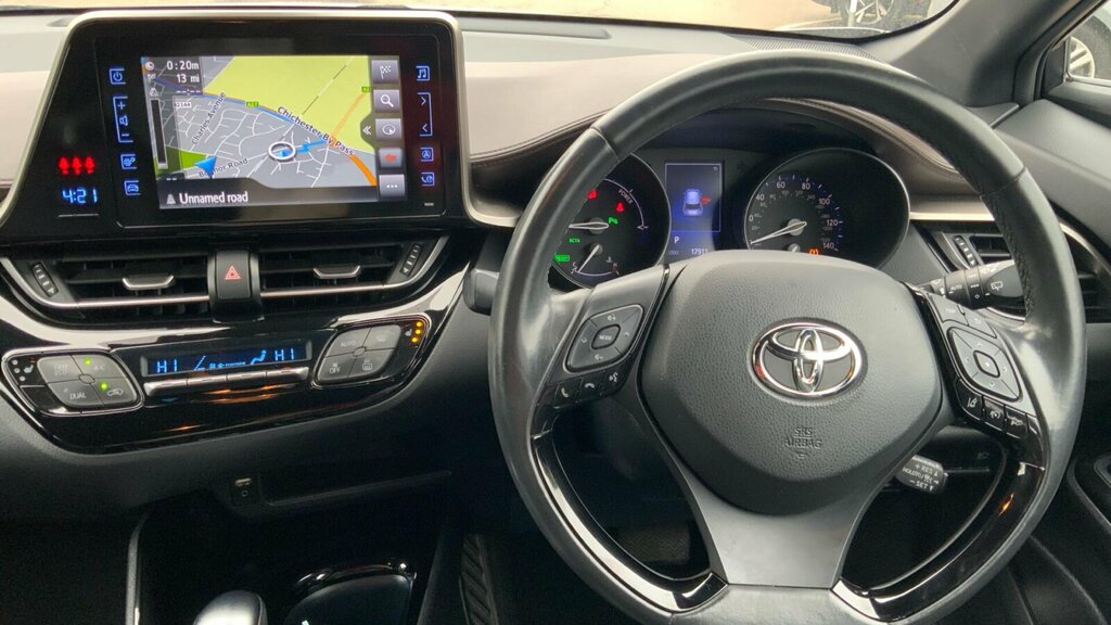 Toyota C-Hr 1.8 Vvt-h Excel Suv Hybrid Cvt Euro 6 Silver #6