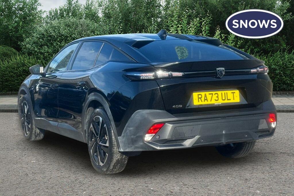 Peugeot 408 1.2 Puretech Allure Premium Fastback Eat Euro 6 S RA73ULT Black #3