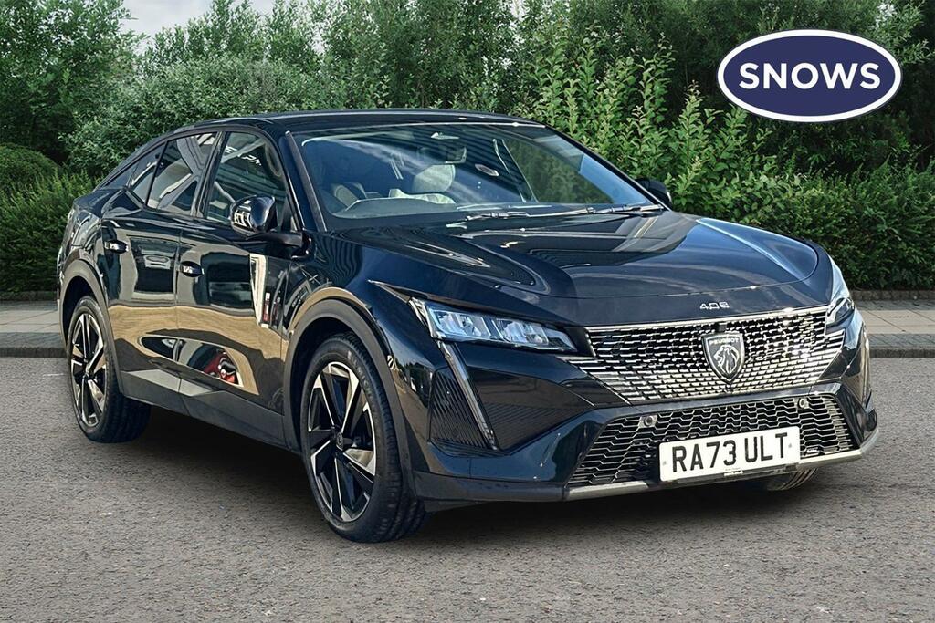 Peugeot 408 1.2 Puretech Allure Premium Fastback Eat Euro 6 S Black