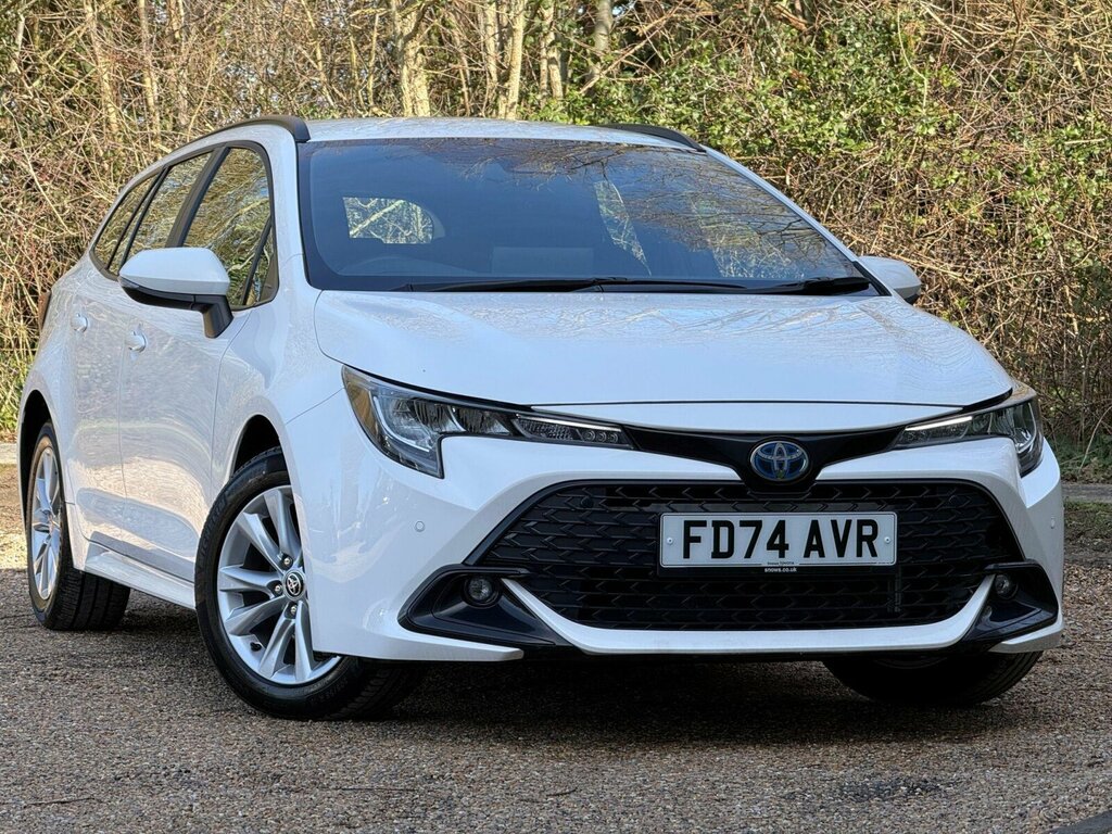 Toyota Corolla 1.8 Vvt-h Icon Touring Sports Hybrid Cv White
