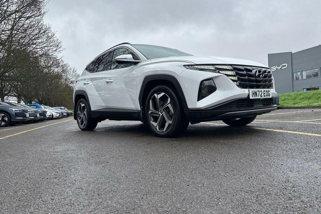 Hyundai Tucson 1.6 H T-gdi Ultimate Euro 6 Ss HN72EOG White #6