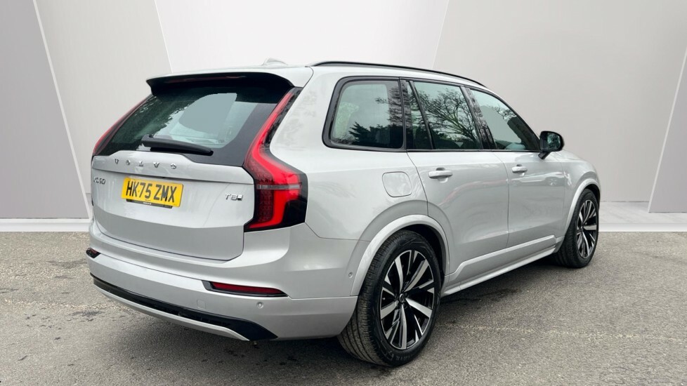 Volvo XC90 Plus, T8 Awd Plug-in Hybrid, Dark HK75ZMX Silver #2