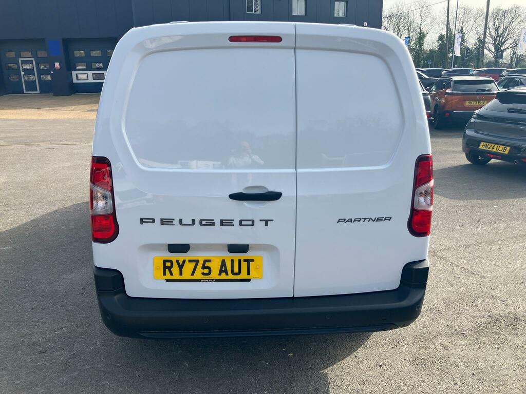 Peugeot Partner 1.5 Bluehdi 850 Professional Long Crew Van Lwb Eur RY75AUT White #4