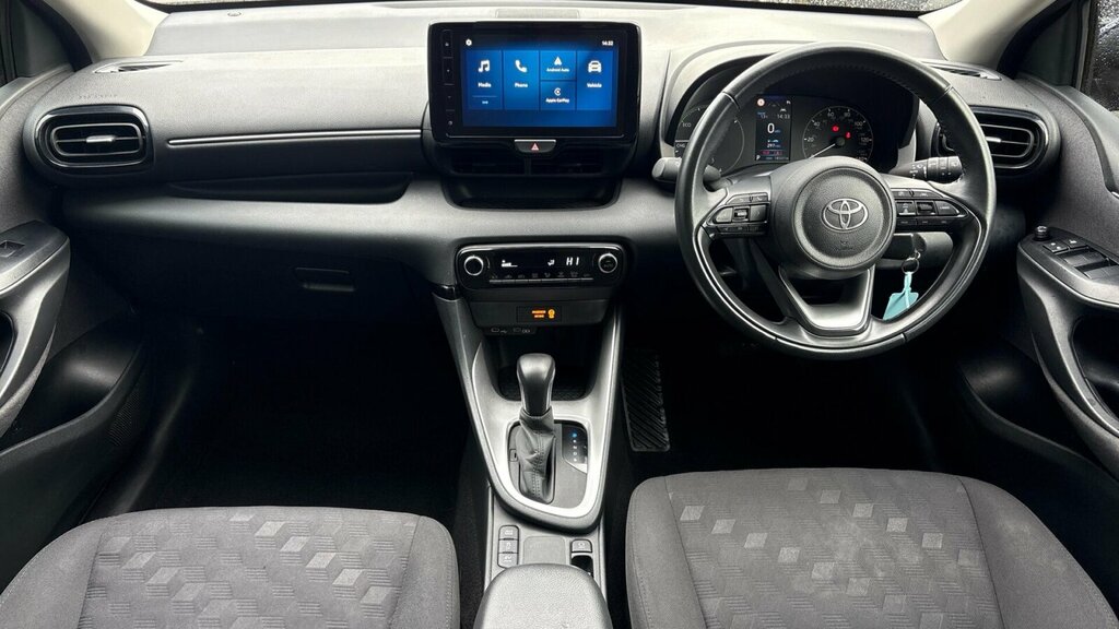 Toyota Yaris 1.5 Vvt-h Icon E-cvt Euro 6 Ss LR74UBD Blue #5