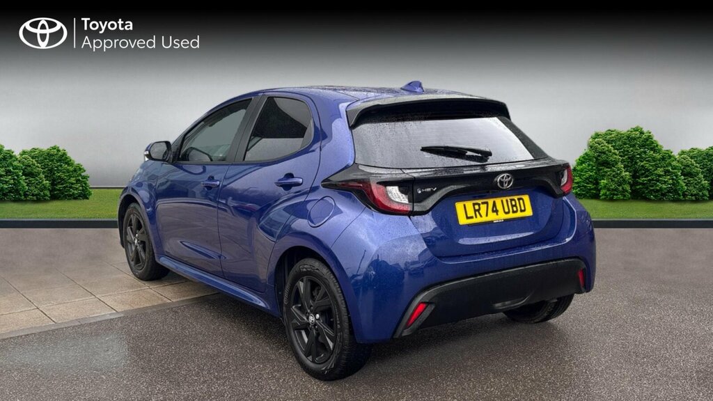 Toyota Yaris 1.5 Vvt-h Icon E-cvt Euro 6 Ss LR74UBD Blue #4
