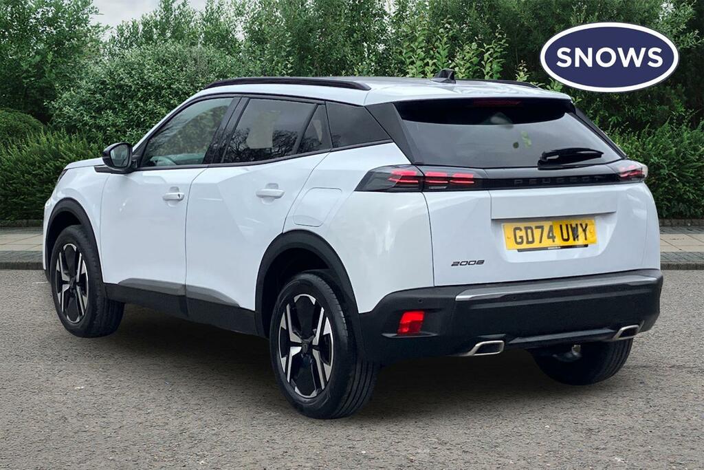 Peugeot 2008 1.2 Puretech Allure Euro 6 Ss GD74UWY White #3