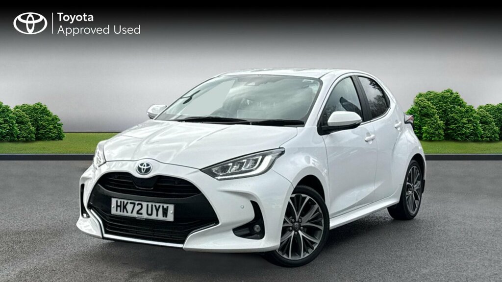 Toyota Yaris 1.5 Vvt-h Excel E-cvt Euro 6 Ss HK72UYW White #3