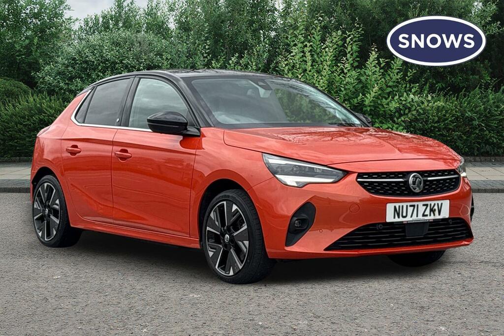 Vauxhall Corsa-e 50Kwh Elite Nav Premium 7.4Kw Charger Orange