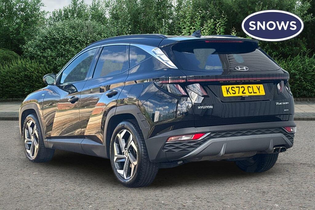 Hyundai Tucson 1.6 T-gdi Mhev Ultimate Dct 4Wd Euro 6 Ss KS72CLY Black #4