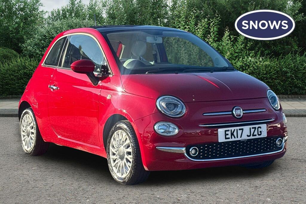 Fiat 500 1.2 Lounge Dualogic Euro 6 Ss Red