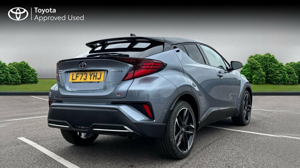 Toyota C-Hr 2.0 Vvt-h Gr Sport Suv Hybrid Cvt Euro Grey #2