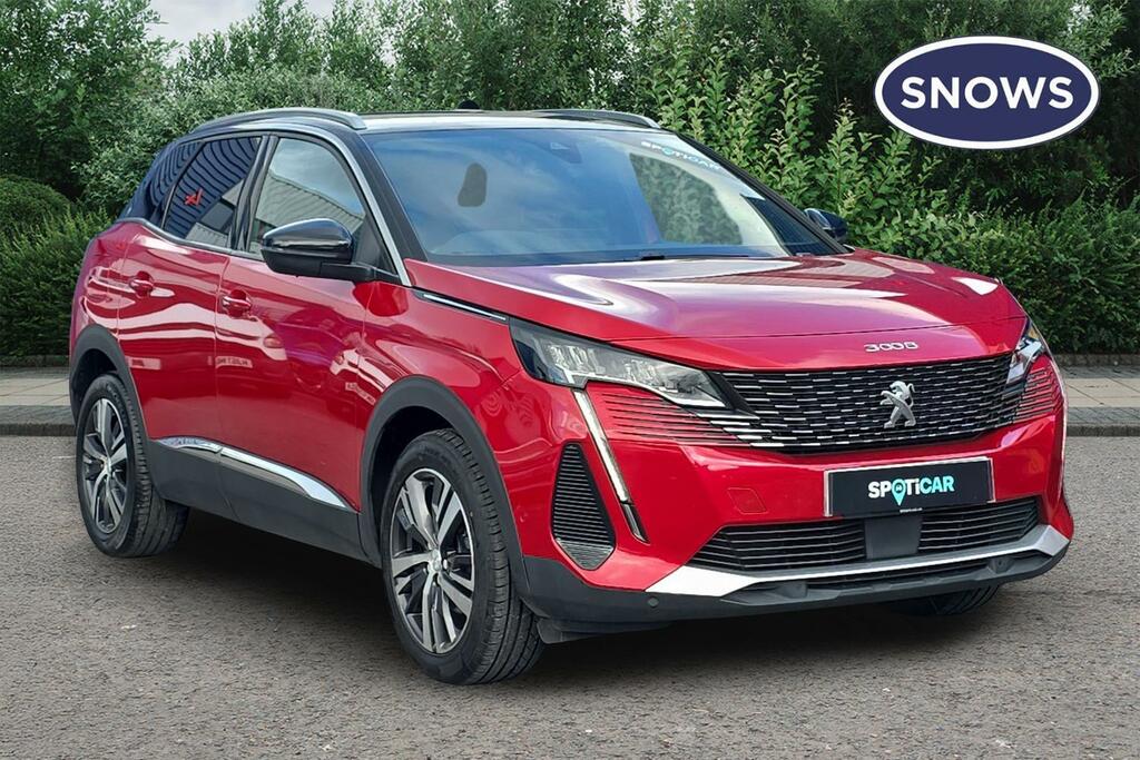Peugeot 3008 1.2 Hybrid Allure Premium E-dsc6 Euro 6 Ss Red