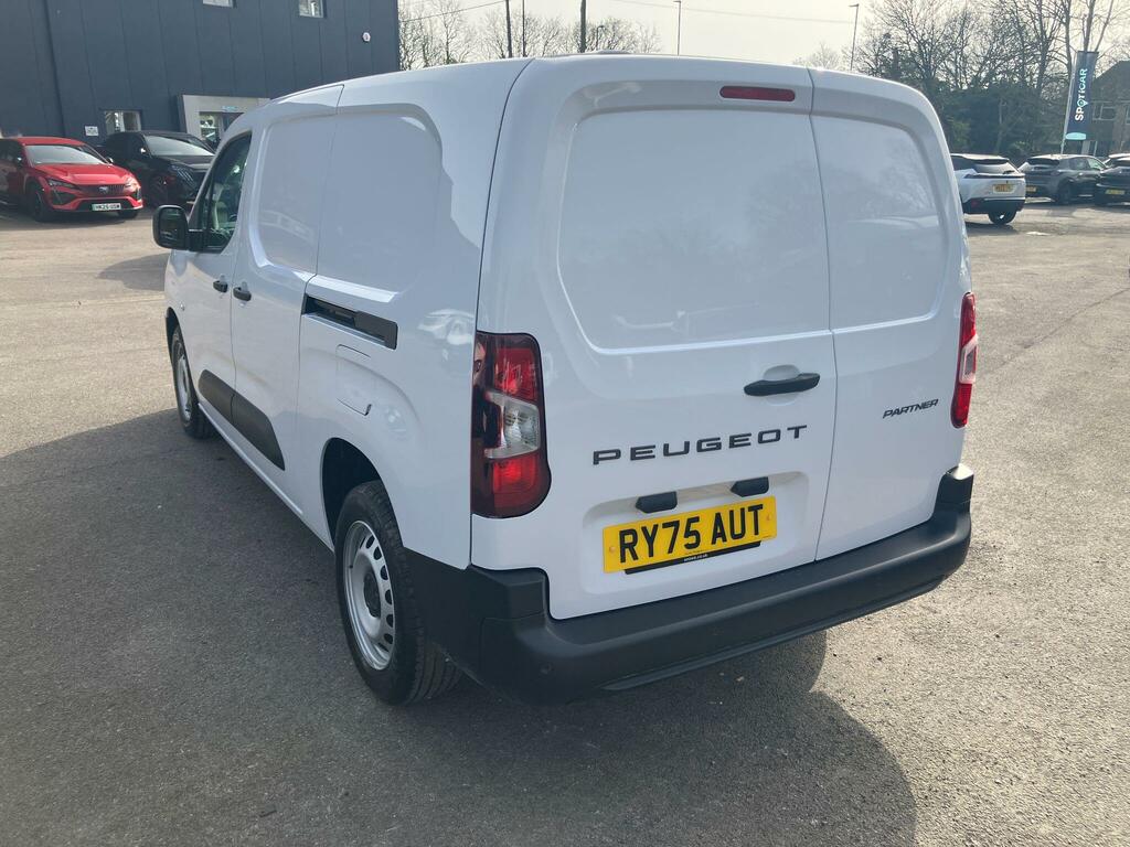 Peugeot Partner 1.5 Bluehdi 850 Professional Long Crew Van Lwb Eur RY75AUT White #3